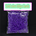 CowLost | bracelets-product_id-600pcs-color-rubber-loom-hair-ties-bands-bracelets-diy-craft-accessories-kit |13