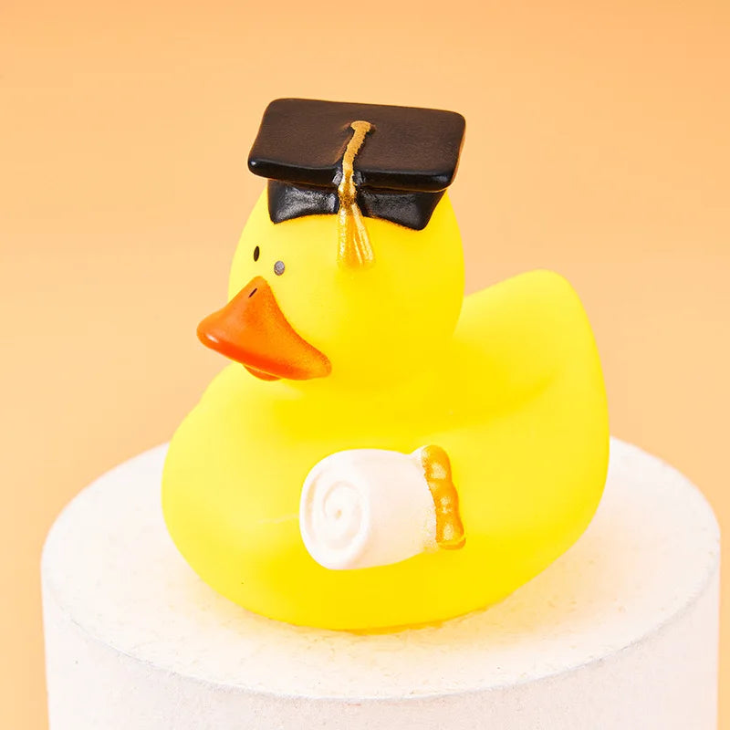 CowLost | product_id-graduation-rubber-duck-with-tassels-car-duck-party-favor-gift-for-kids-and-students |8