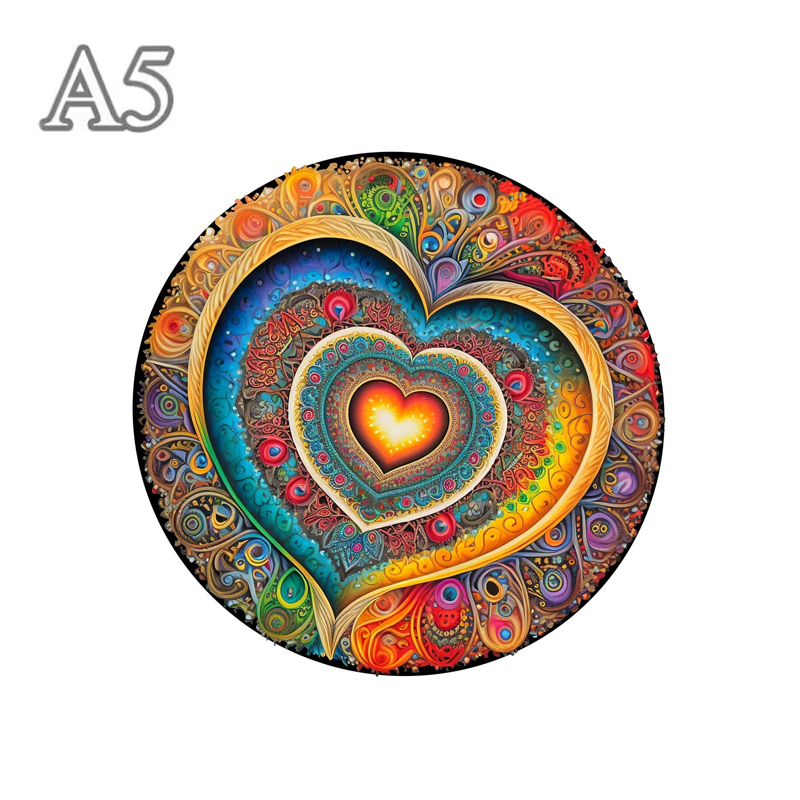 CowLost | product_id-wooden-circular-love-pattern-3d-puzzle-animal-shapes-stress-relief-toy-gift |7