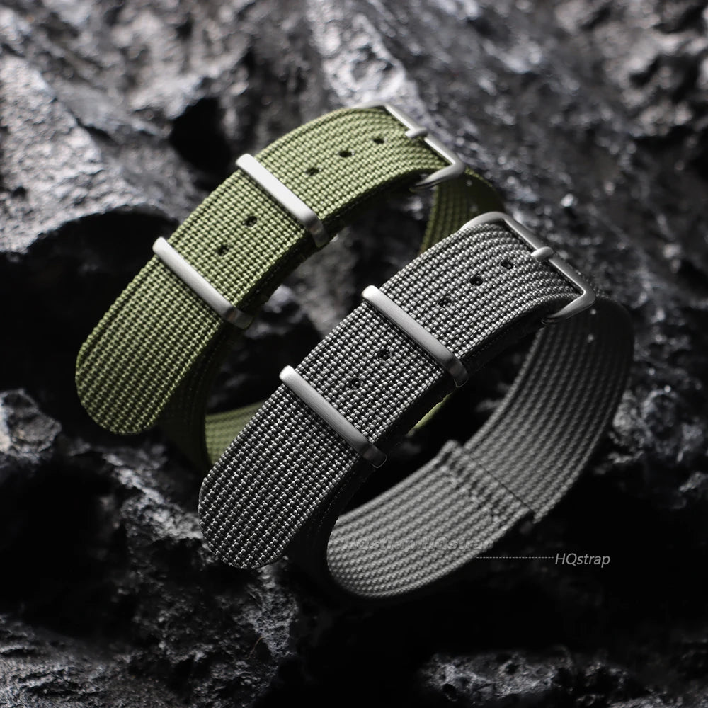 CowLost | quality-nylon-watch-strap-18-19-20-22mm-brown-green-black-band-universal-watchband-women-army-sport-bracelet-replacement-belt |5