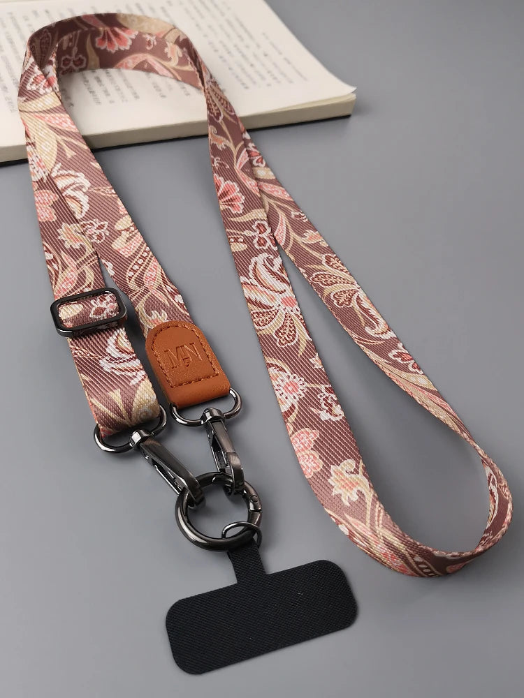 CowLost | uncategorized-adjustable-retro-pattern-crossbody-cell-phone-lanyard-with-card-gasket |14