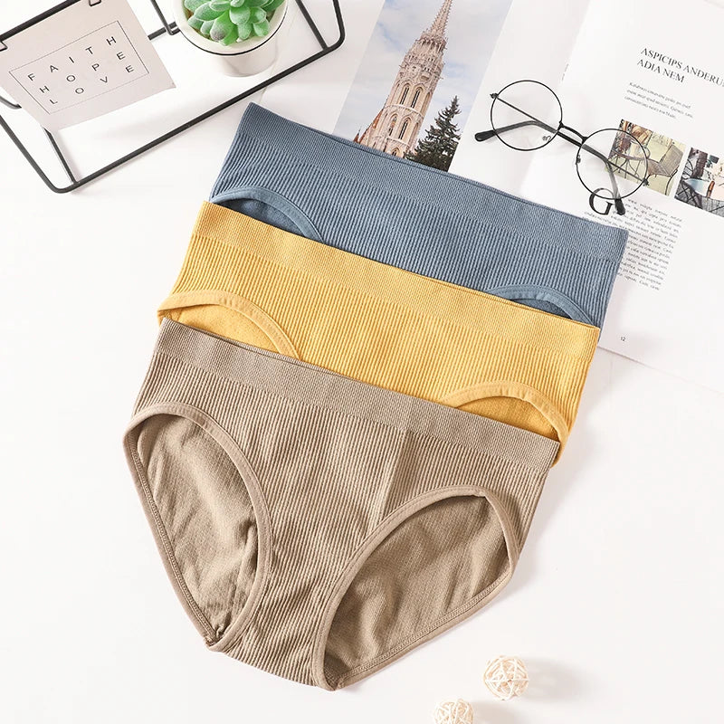 CowLost | product_id-3pcs-womens-seamless-low-rise-full-coverage-briefs |1