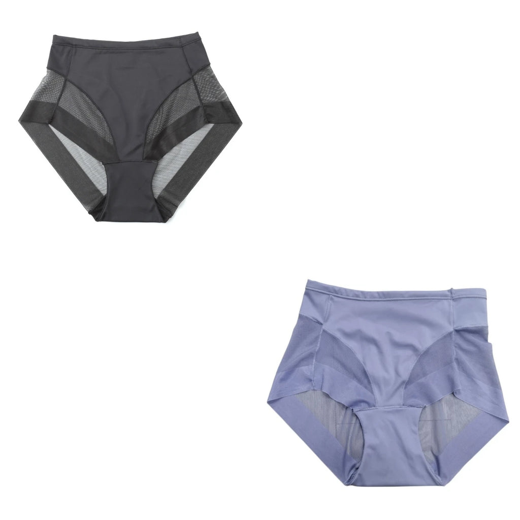 CowLost | product_id-2pcs-women-high-rise-seamless-tummy-control-butt-lifter-briefs-s-3xl |12