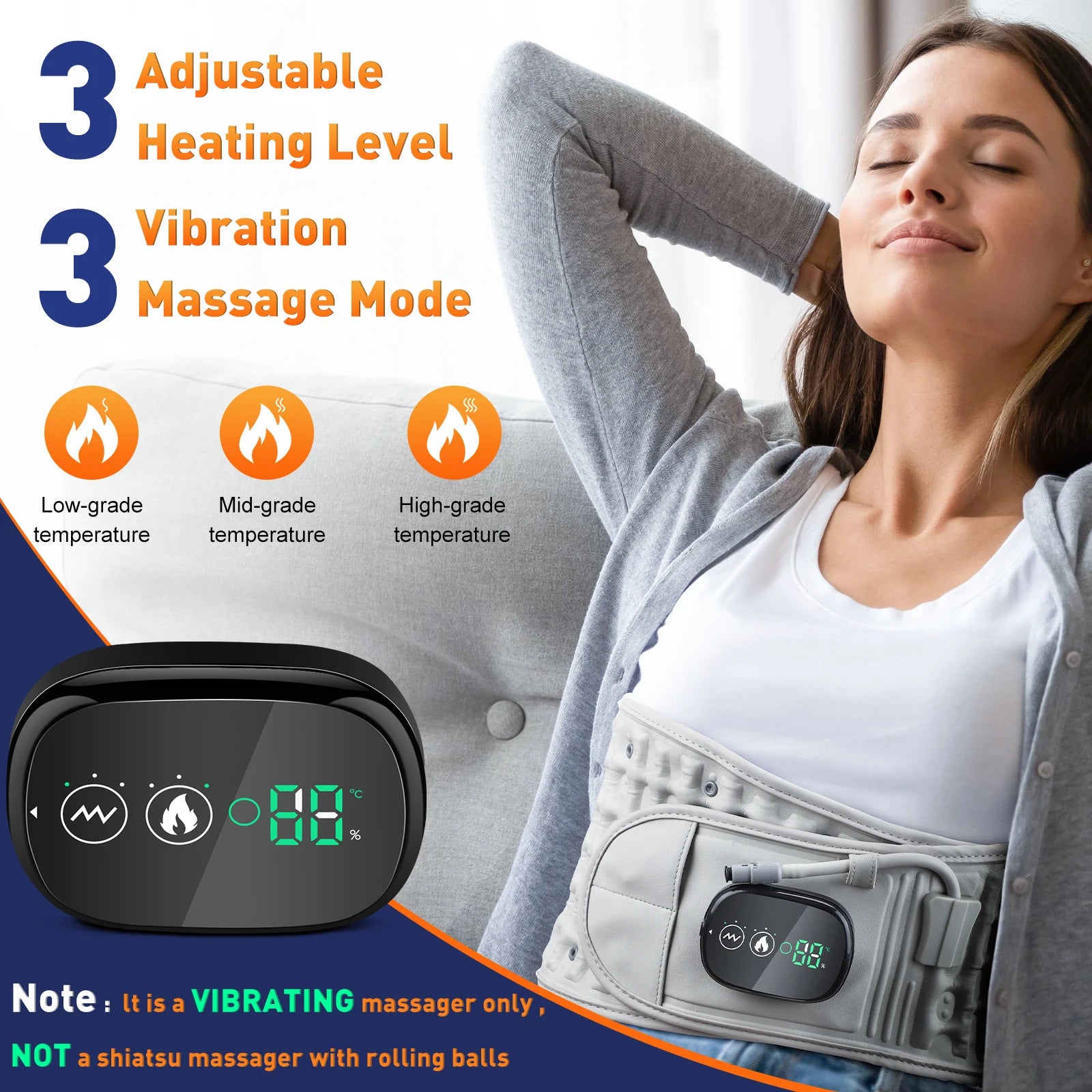 CowLost | electric-heating-waist-massage-belt-infrared-vibration-hot-compress |30