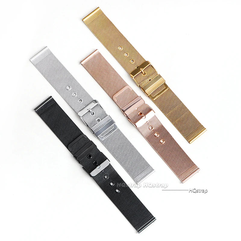 CowLost | product_id-universal-stainless-steel-milanese-watchband-18-24mm-silver-black-replacement-strap-for-smartwatches |4