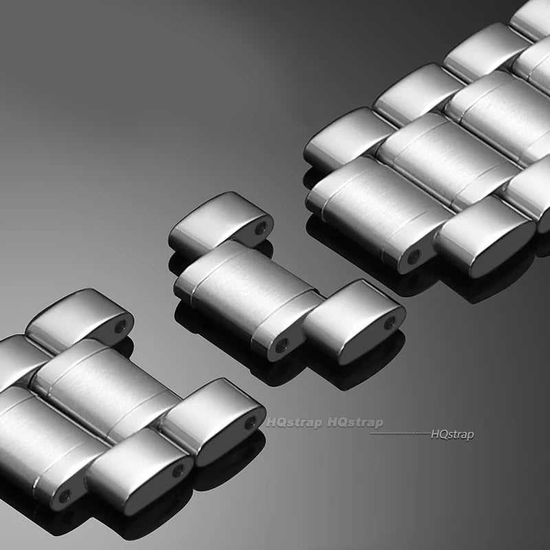CowLost | product_id-stainless-steel-curved-end-watchband-12-24mm-metal-bracelet-with-folding-clasp |6