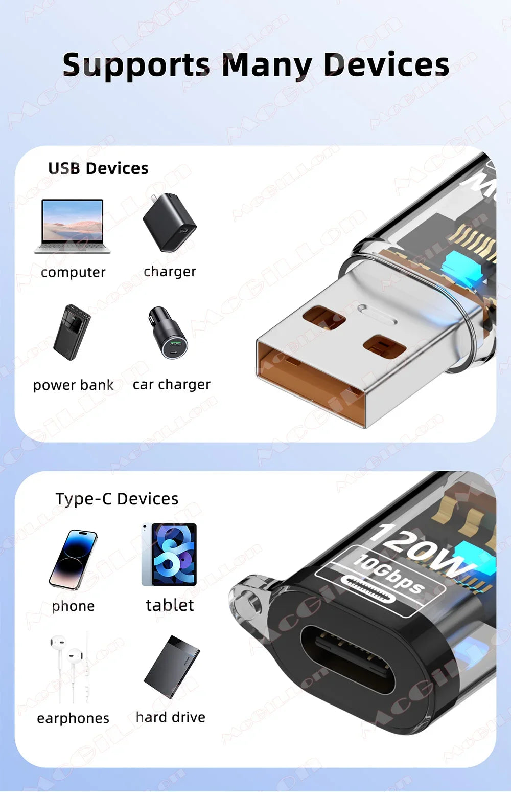 CowLost | product_id-120w-usb-3-2-gen2-male-to-type-c-female-otg-fast-charging-adapter-for-iphone-16-15-xiaomi-tablet |8