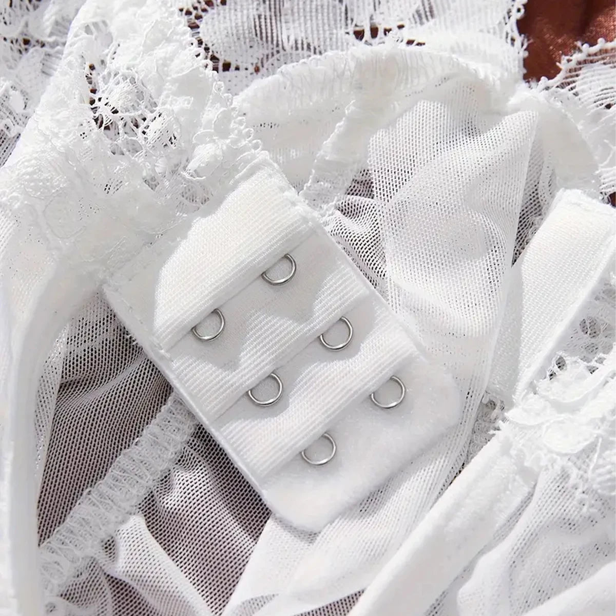 CowLost | transparent-white-sexy-lingerie-women-underwear-temptation-sleepwear-lace |4