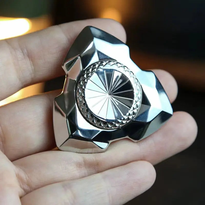 CowLost | product_id-polished-stainless-steel-edc-fidget-spinner-for-adult-anxiety-relief-and-mens-gift |4