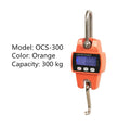 300kg Heavy Duty Electronic Digital Crane Scale 50g Accuracy Stainless Steel Hook LCD Display