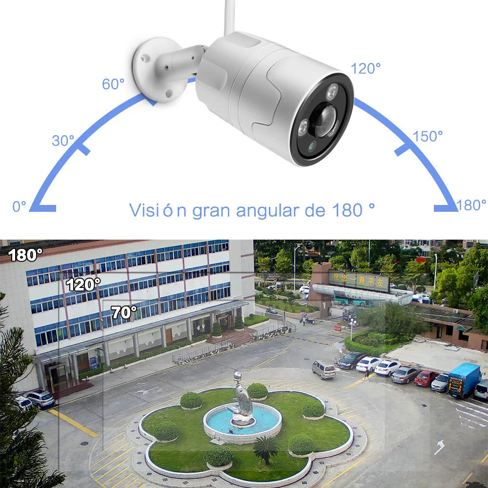 CowLost | hd-2mp-5mp-8mp-bullet-ip-camera-wifi-wireless-security-cctv-camera-fisheye-lens-180-degrees-view-ir-20m-outdoor-p2p-app-camhipro |2