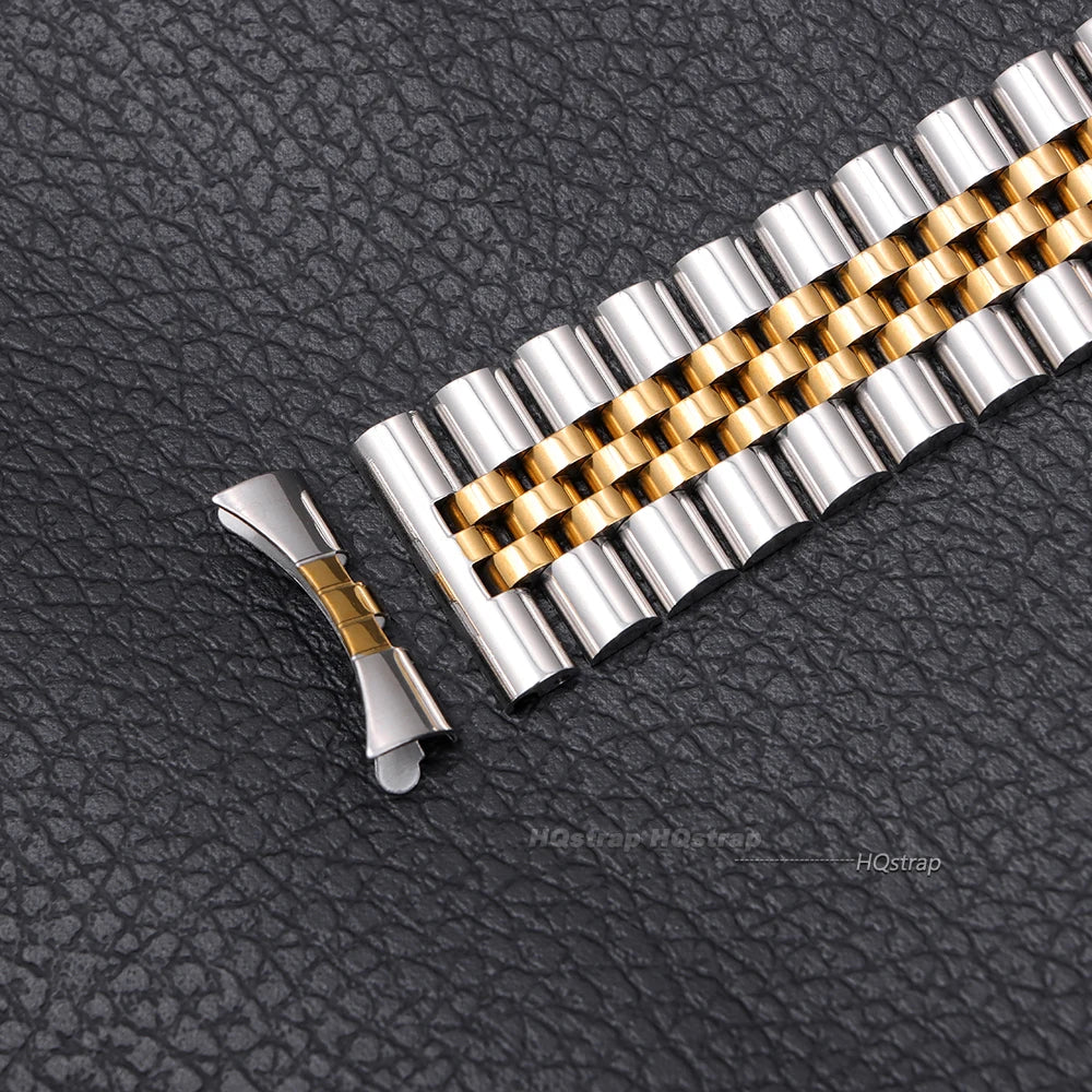 CowLost | bracelets-product_id-stainless-steel-watch-band-for-rolex-flat-curved-end-strap-12-22mm-unisex-bracelet |11