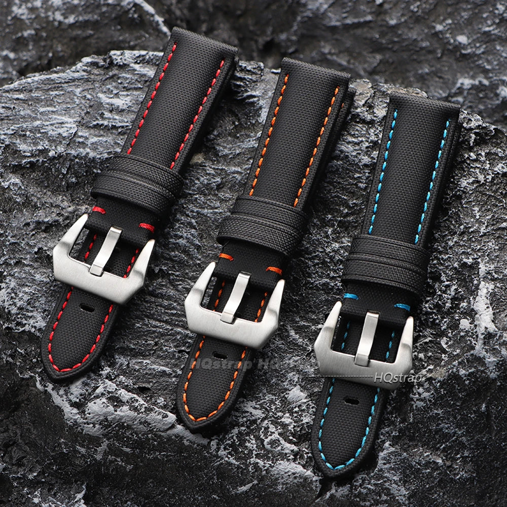 CowLost | watch-bands-product_id-hqstrap-nylon-leather-watchband-20-26mm-for-panerai-seiko-universal-replacement |8