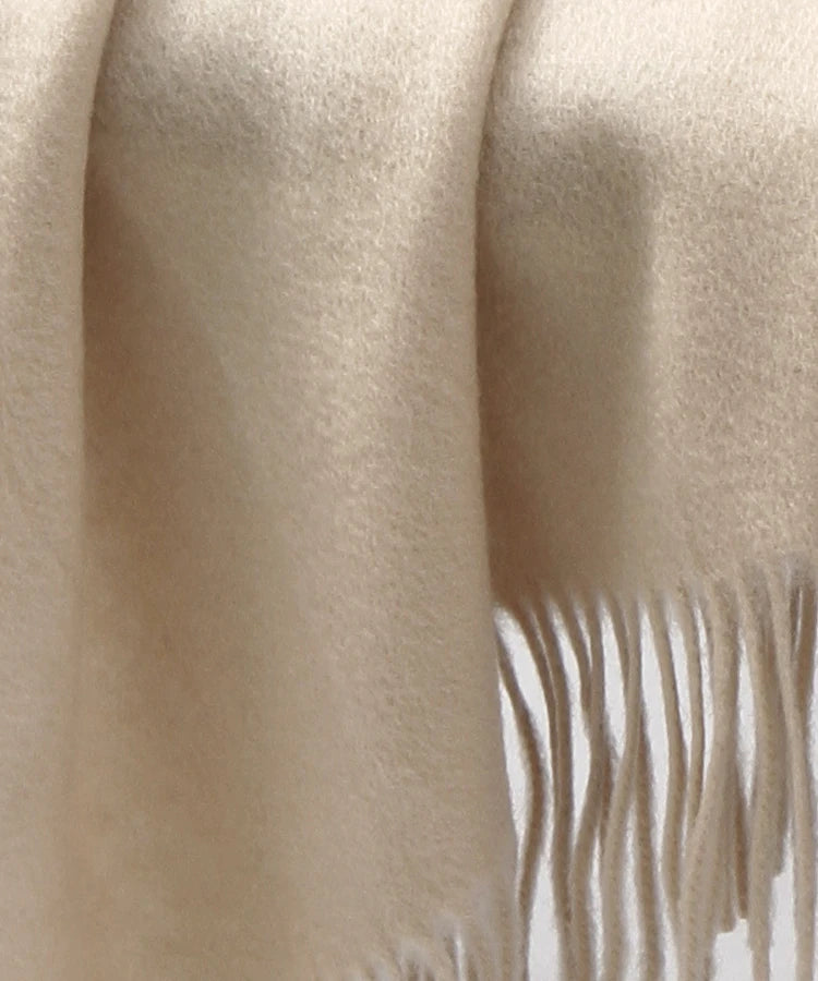 CowLost | winter-pure-long-wool-scarf-women-luxury-brand |14