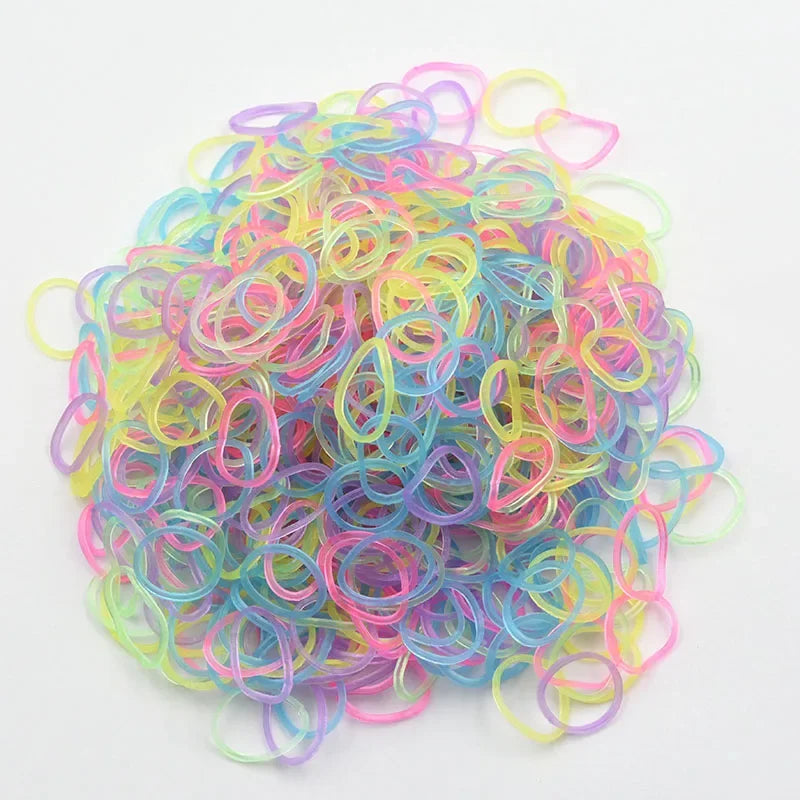 DIY Hand Knitting Machine Rubber Band Loom for Kids Colorful Bracelet Craft Toys