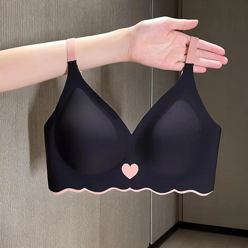 CowLost | product_id-seamless-wireless-thin-cup-womens-bra-no-steel-ring-sexy-back |3
