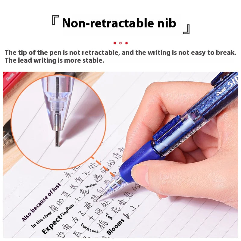 CowLost | product_id-pentel-japan-pd255-0-5mm-mechanical-pencil-side-push-non-retractable-for-drawing-and-sketching |4