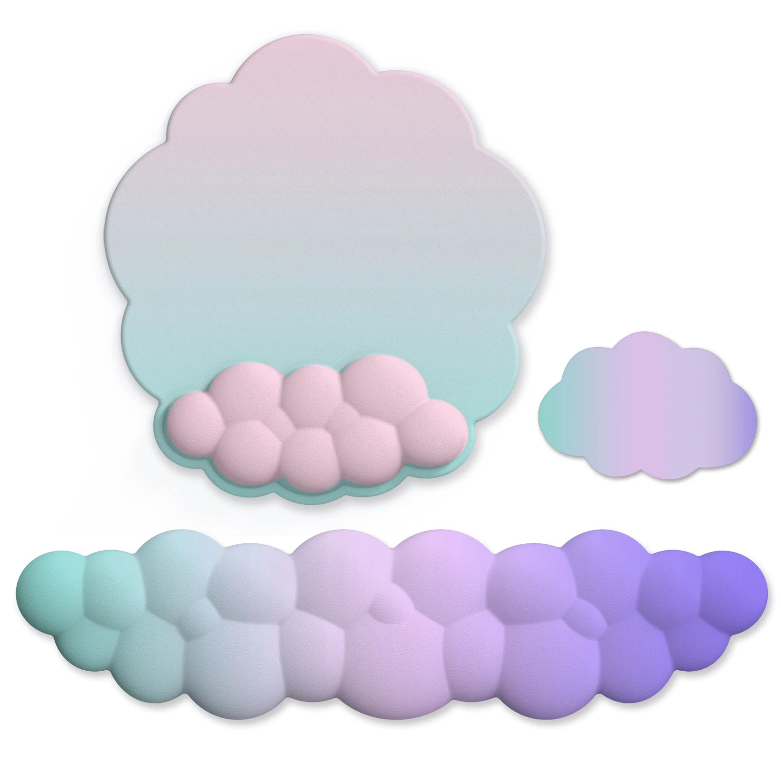 CowLost | cloud-gradient-gaming-keyboard-pad-wrist |7