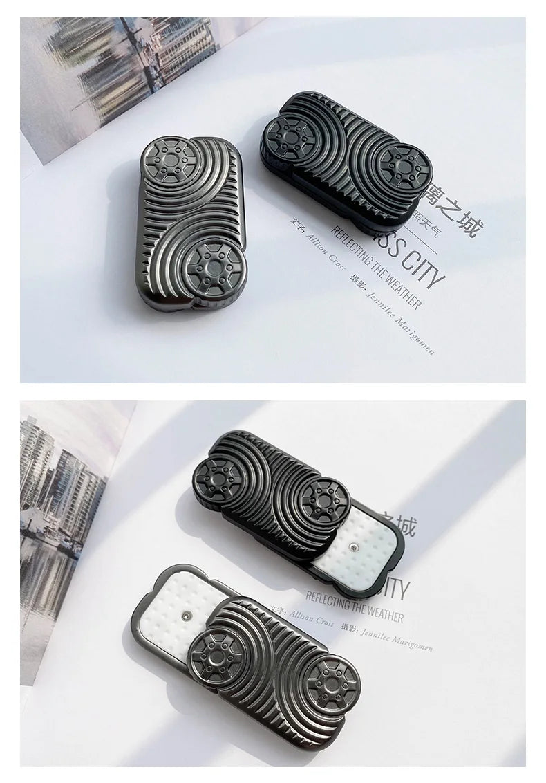 CowLost | wheel-edc-push-slider-metal-finger-gyro-desk-fidget-toys-adhd-anxiety-relief-decompression-games-for-adults-stress-relief-gifts |17