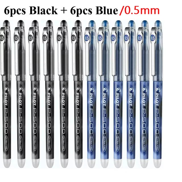 CowLost | product_id-pilot-p500-p700-gel-pens-0-5-0-7mm-black-red-blue-large-capacity-for-school-office-home-use |20