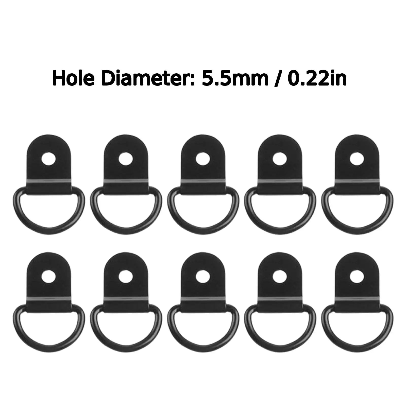 CowLost | product_id-10pcs-stainless-steel-d-ring-tie-down-anchors-for-car-truck-rv-trailers |14