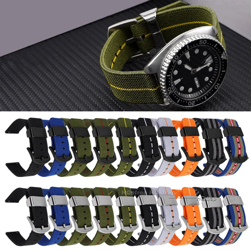 CowLost | product_id-hqstrap-nylon-stripe-quick-release-watchband-18-24mm-unisex-with-pin-buckle |3