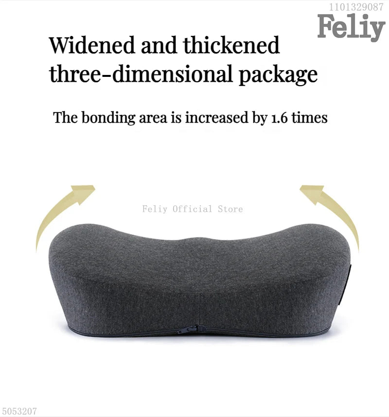 CowLost | memory-foam-office-chair-cushion-car-seat-support-waist-pillow-massage-lumbar-pain-relief-cushion-slow-rebound-orthopedic-pillow |11
