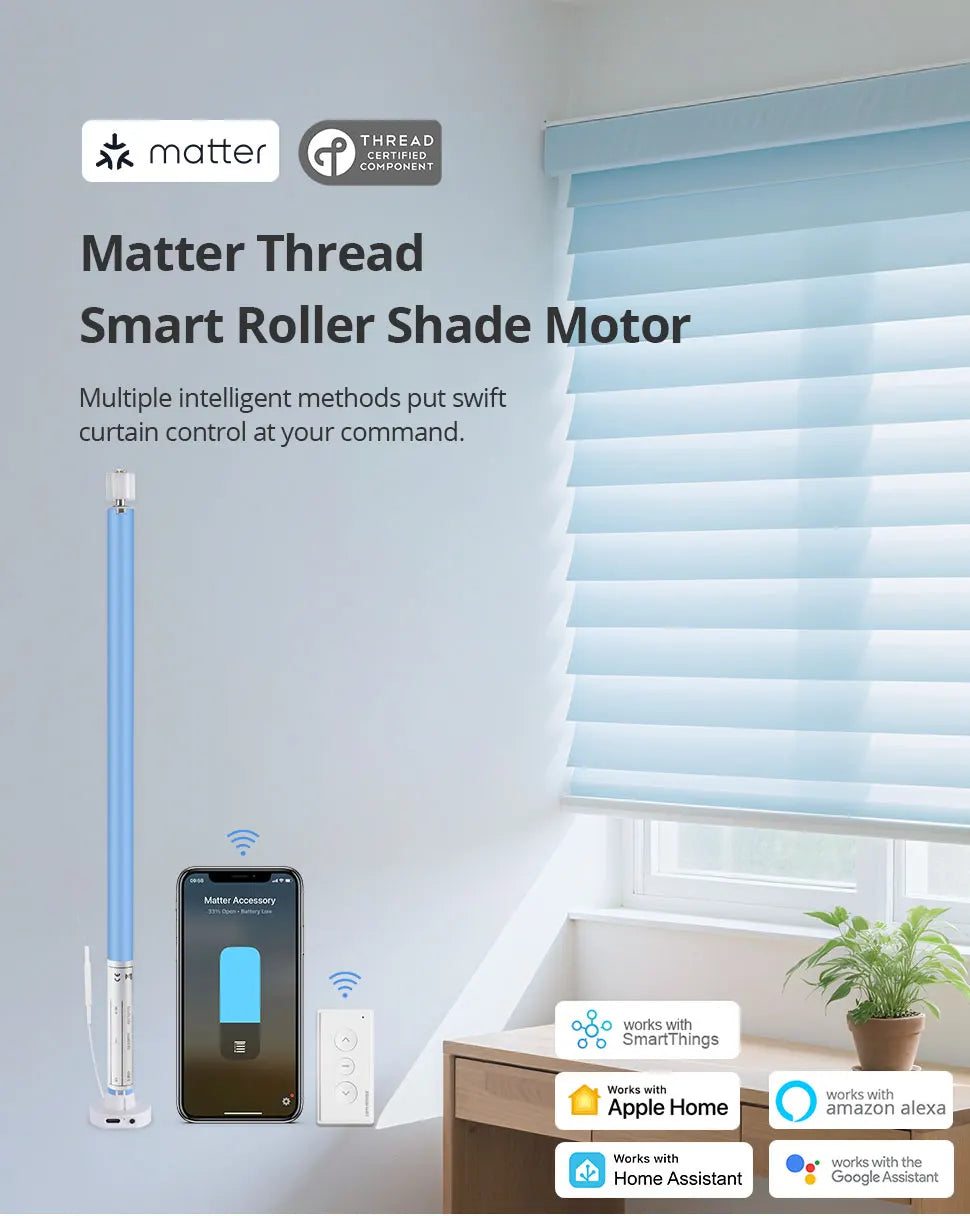 CowLost | zemismart-matter-over-thread-smart-roller-shade-blinds-motor-for-25mm-28mm-tube-built-in-battery-homekit-google-home-smart-things |7