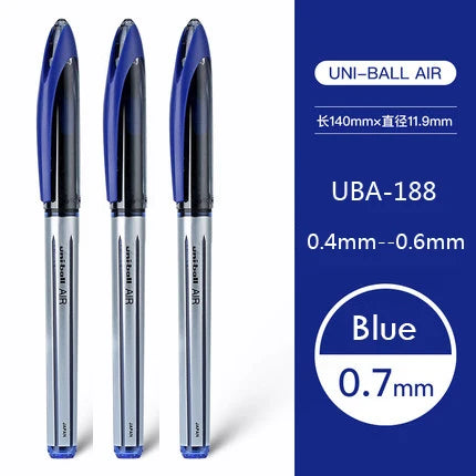 CowLost | product_id-japanese-uni-uba-188-gel-pens-0-5-0-7mm-black-red-blue-smooth-writing-for-school-office |17