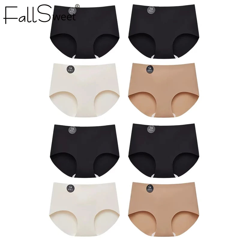 CowLost | product_id-fallsweet-8pcs-seamless-ultra-thin-high-elastic-mulberry-silk-panties-for-women-m-2xl |1