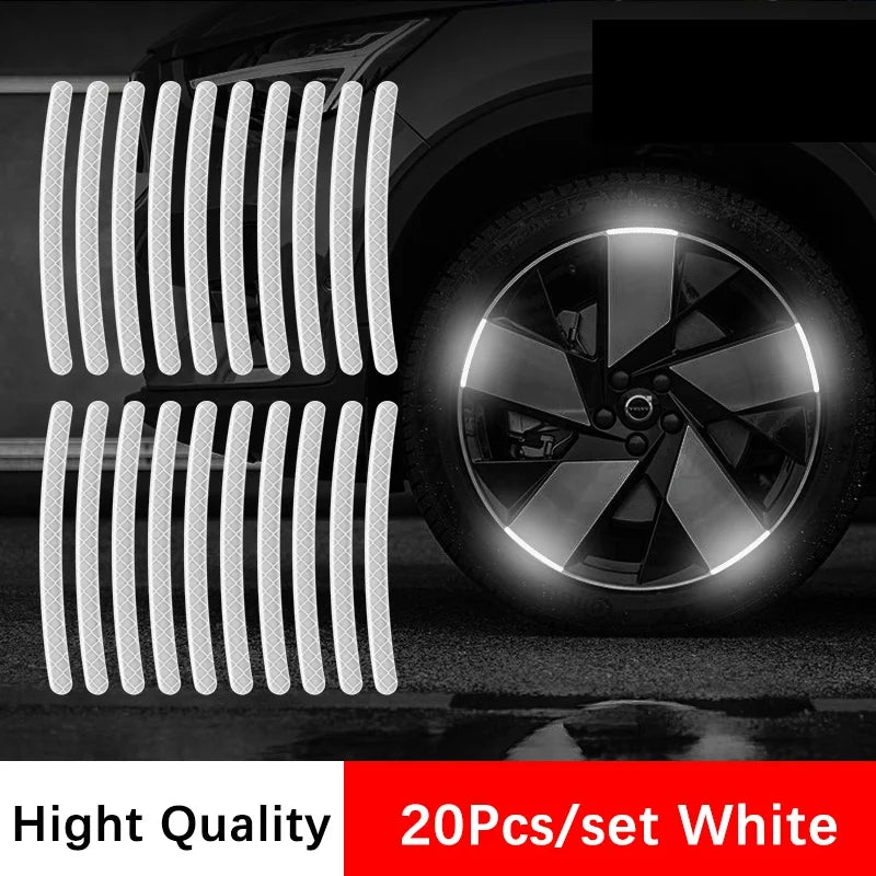 CowLost | product_id-20pcs-reflective-wheel-hub-stickers-for-car-motorcycle-bicycle-safety |15