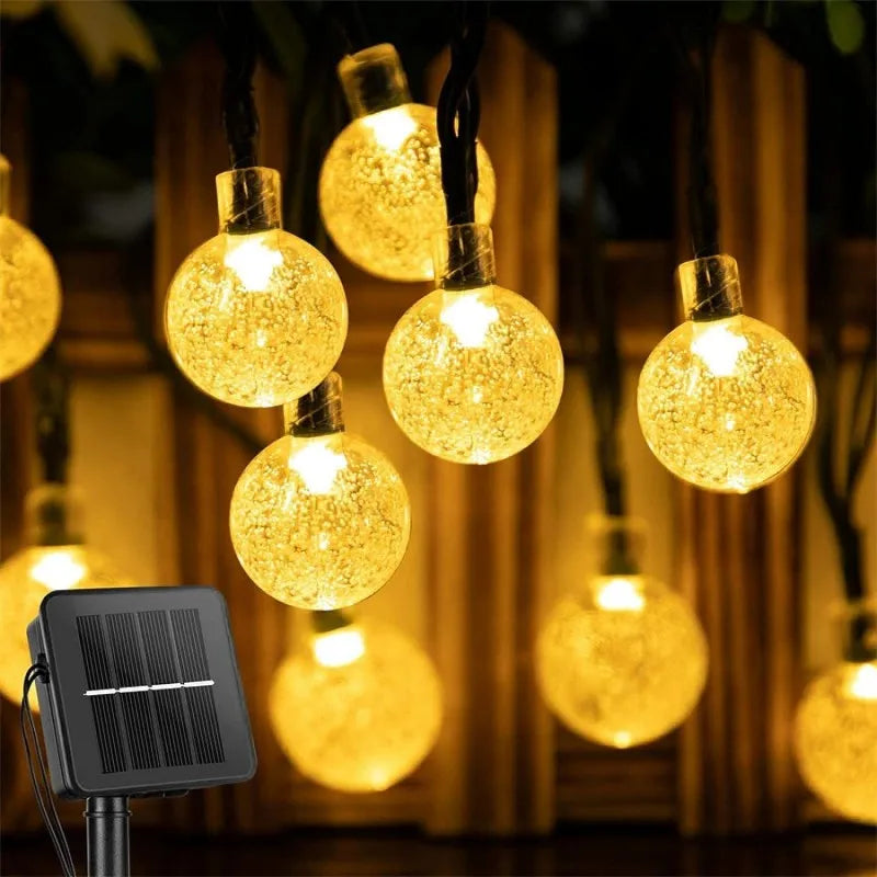 CowLost | product_id-solar-crystal-globe-100-led-solar-string-lights-for-outdoor-garden-party-decor |18