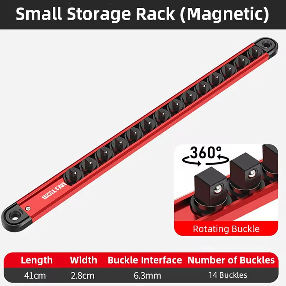CowLost | product_id-3pcs-magnetic-aluminum-socket-organizer-rail-set-metric-sae-3-8-1-2-with-360-clips |2