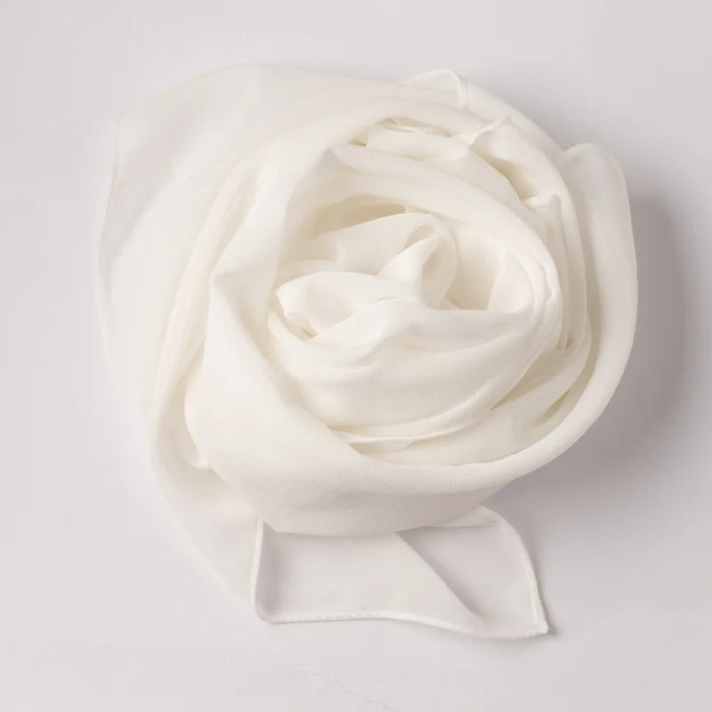 CowLost | 90-90cm-square-solid-color-women-chiffon-hijab |15