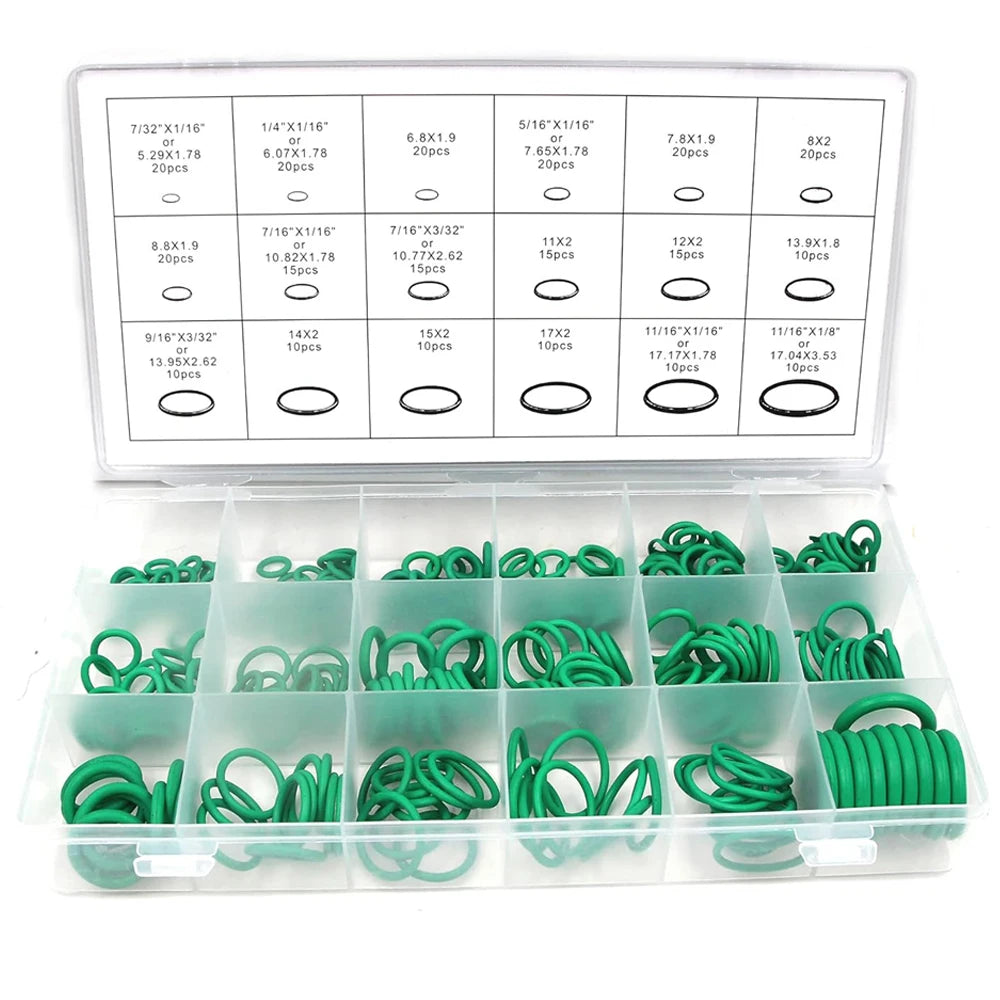 CowLost | o-ring-assortment-kit-set-nitrile-rubber-high-pressure-o-rings-nbr-sealing-kit-for-plumbing-automotive-and-faucet-repair-o-rings |1