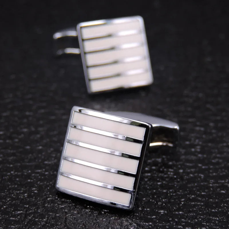 CowLost | cufflinks-for-men-luxury-silvery-cuffs-retro-metal |19