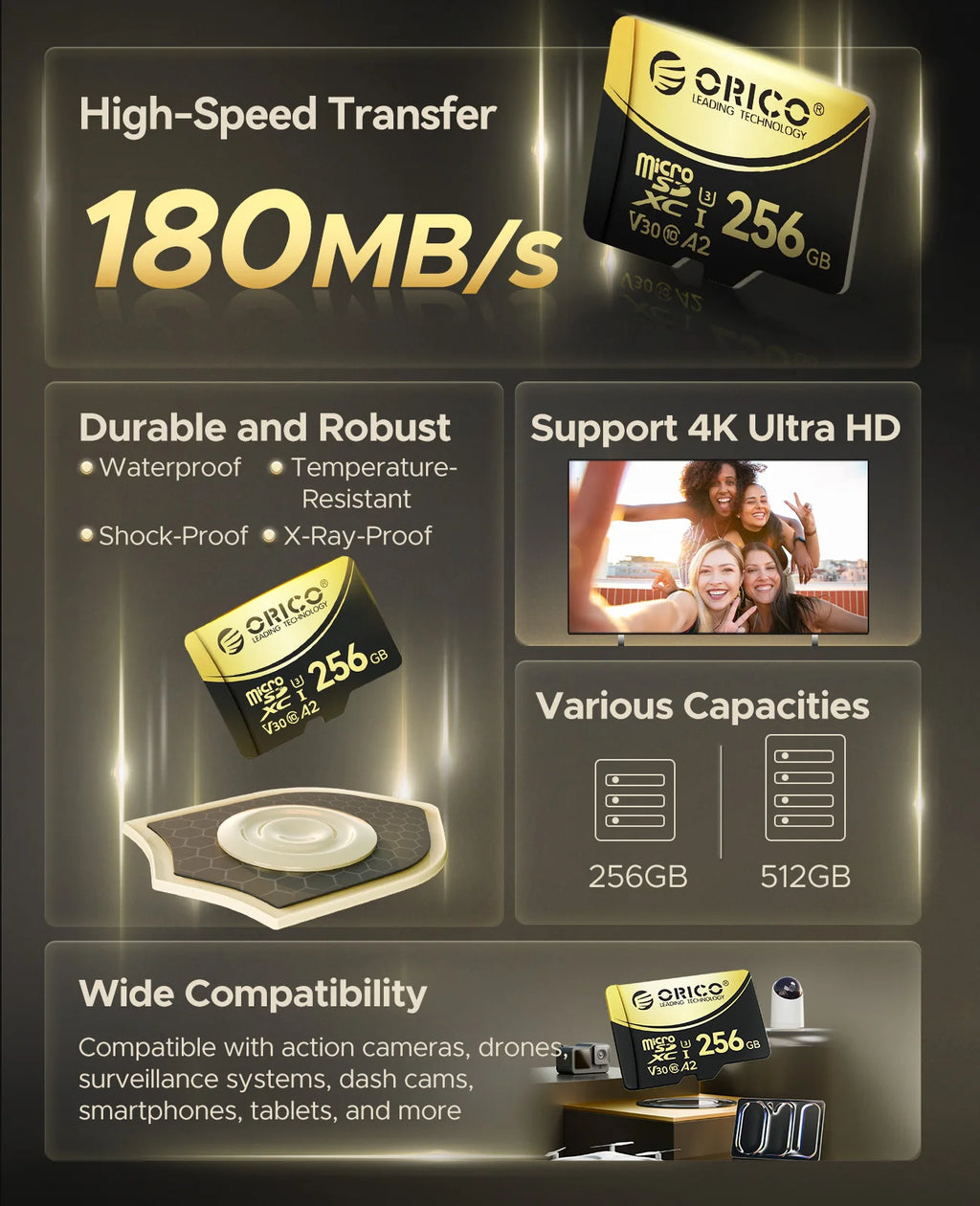 CowLost | orico-micro-sd-card-tf-memory-card |8