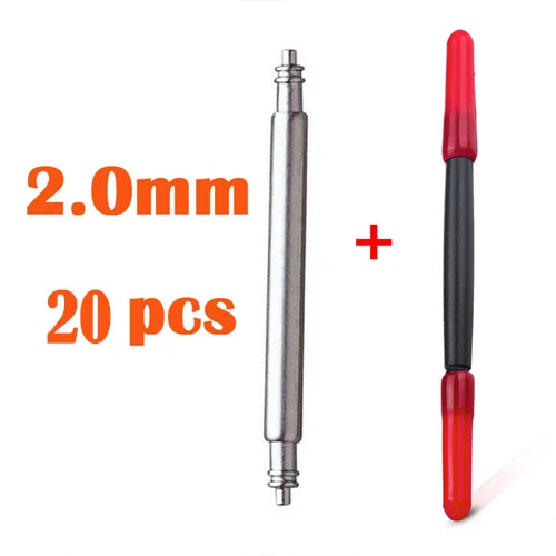 CowLost | product_id-stainless-steel-watch-spring-bars-link-pins-1-8-2-0mm-diameter-15-20pcs-for-16-24mm-straps |10