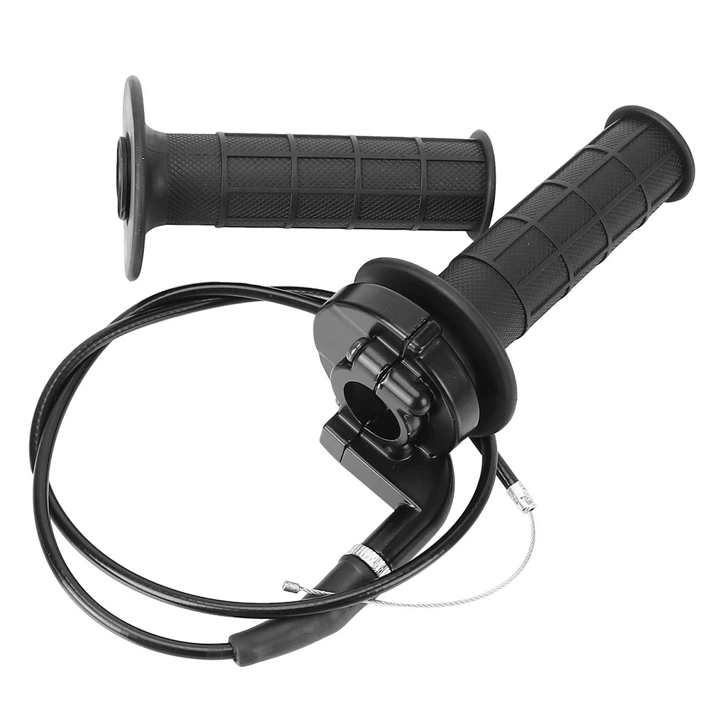 CowLost | product_id-1-pair-7-8-22mm-motorcycle-handlebar-grips-and-cable-set-dirtbike-throttle-accelerator |3