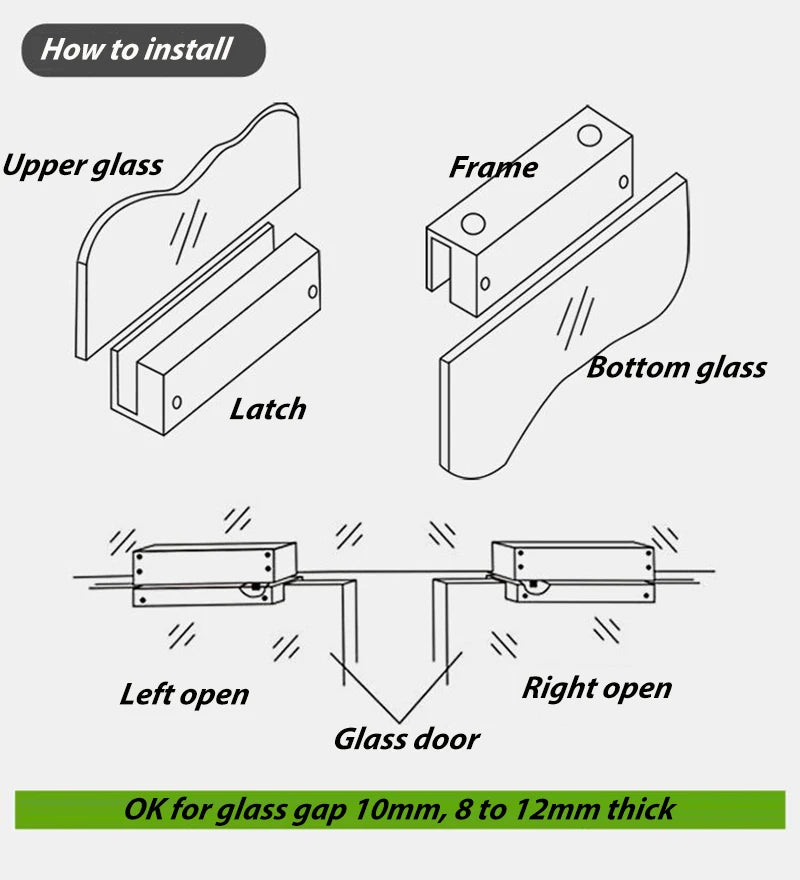 CowLost | locks-keys-product_id-frameless-glass-door-electric-drop-bolt-lock-with-tuya-wifi-remote-control-module |11
