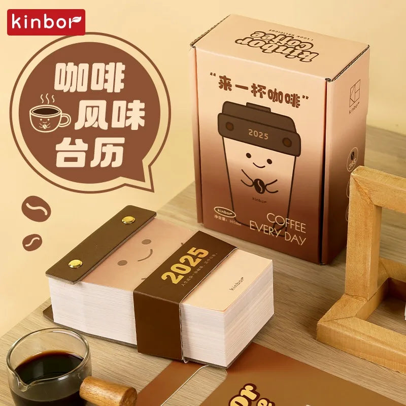 CowLost | product_id-kinbor-2025-coffee-bread-mini-desk-calendar-daily-planner-for-office-home |1
