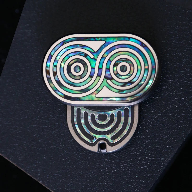 CowLost | fritillary-material-fidget-slider-autism-adhd-metal-edc-fidget-toys-office-desk-toys-anxiety-stress-relief-toys-adult-gift |3