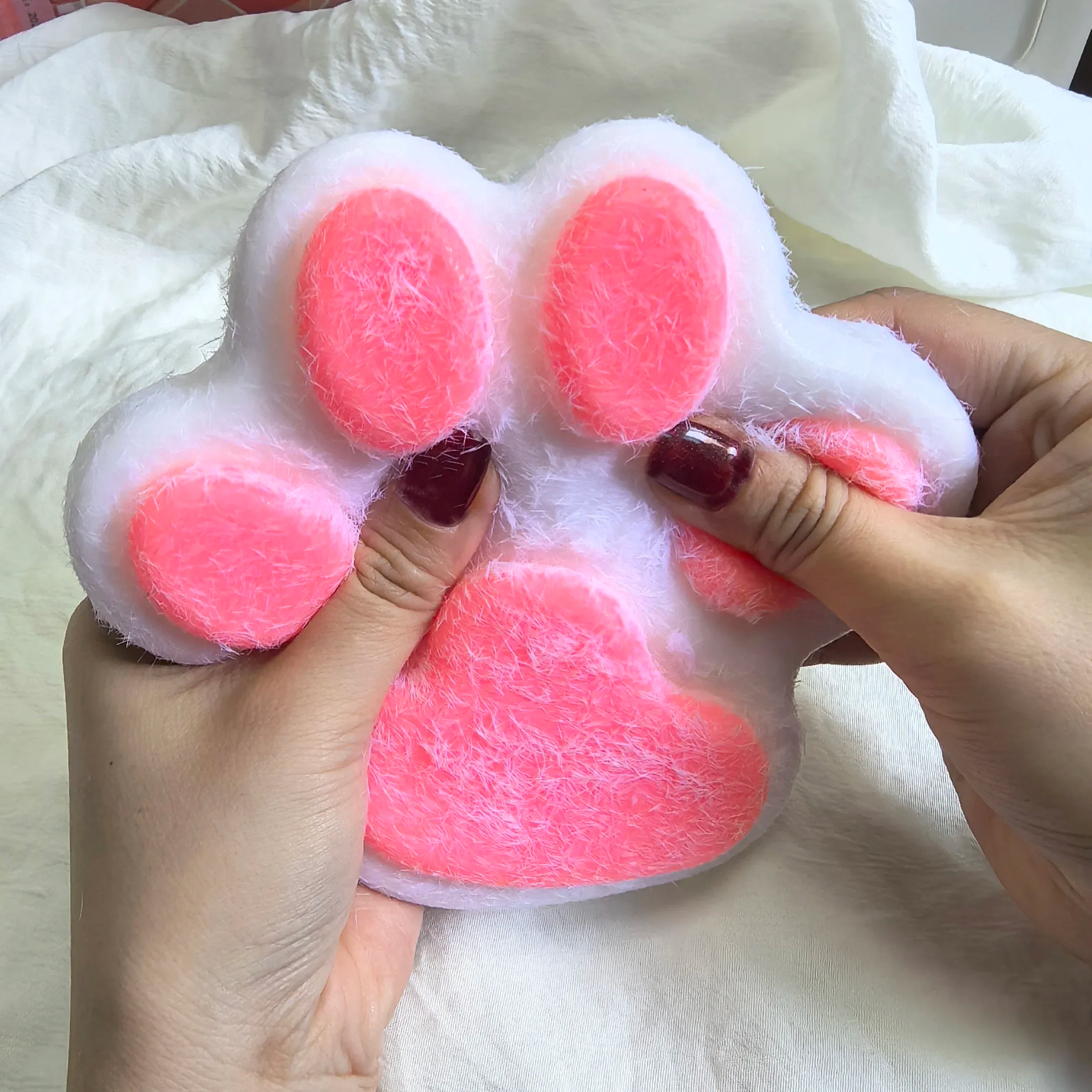 14cm Large Cat Paw Squishy Fidget Stress Relief Toy Slow Rebound Decompression Pinch Squeeze