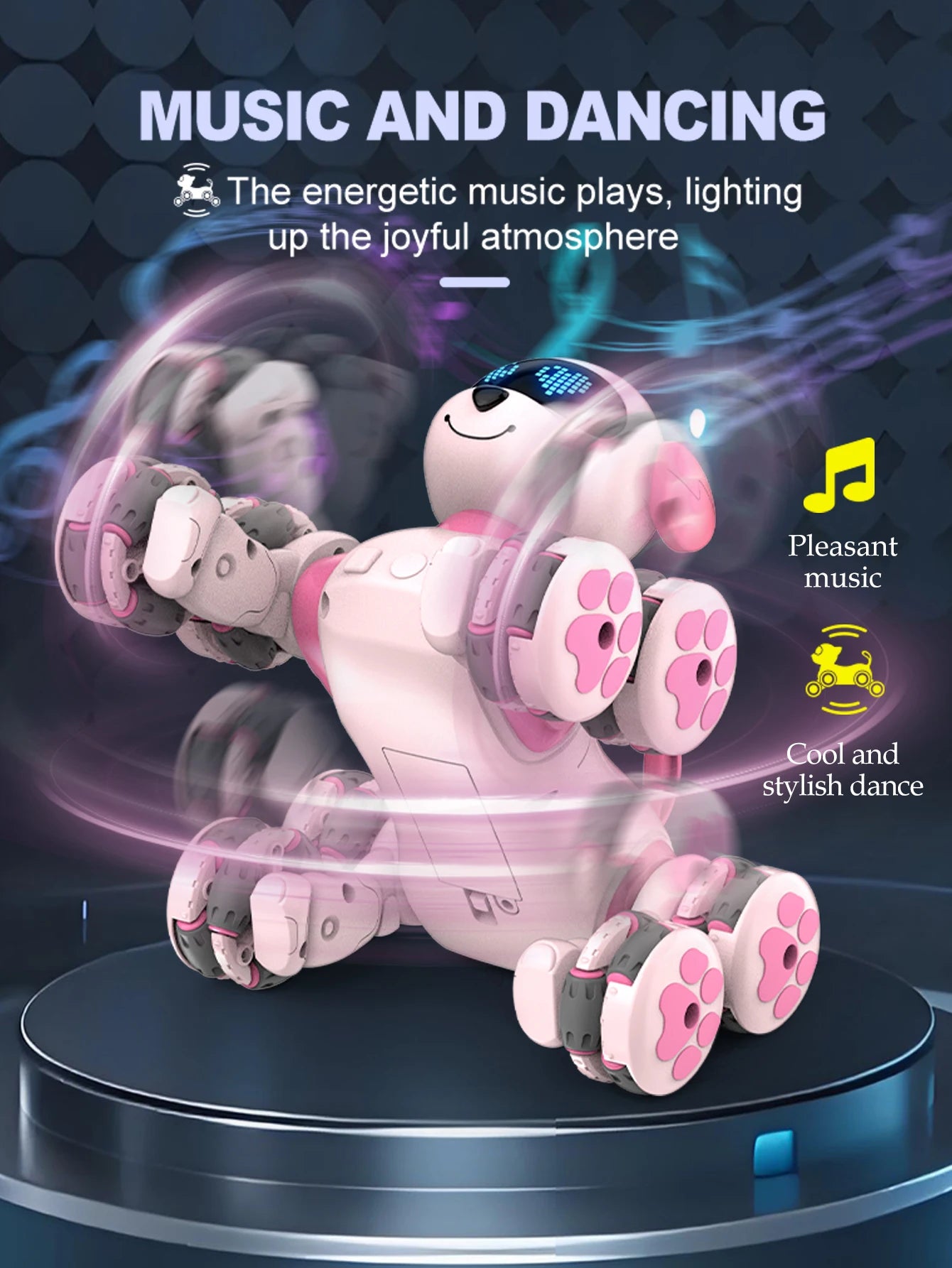 CowLost | product_id-remote-control-eight-wheeled-stunt-robot-dog-toy-interactive-electronic-pet-for-kids |8