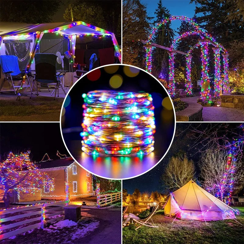 CowLost | product_id-32m-solar-powered-waterproof-led-fairy-lights-for-outdoor-garden-christmas-wedding-party-decor |5
