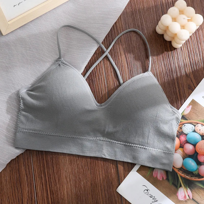 CowLost | product_id-seamless-wire-free-push-up-deep-v-bralette-for-women |17