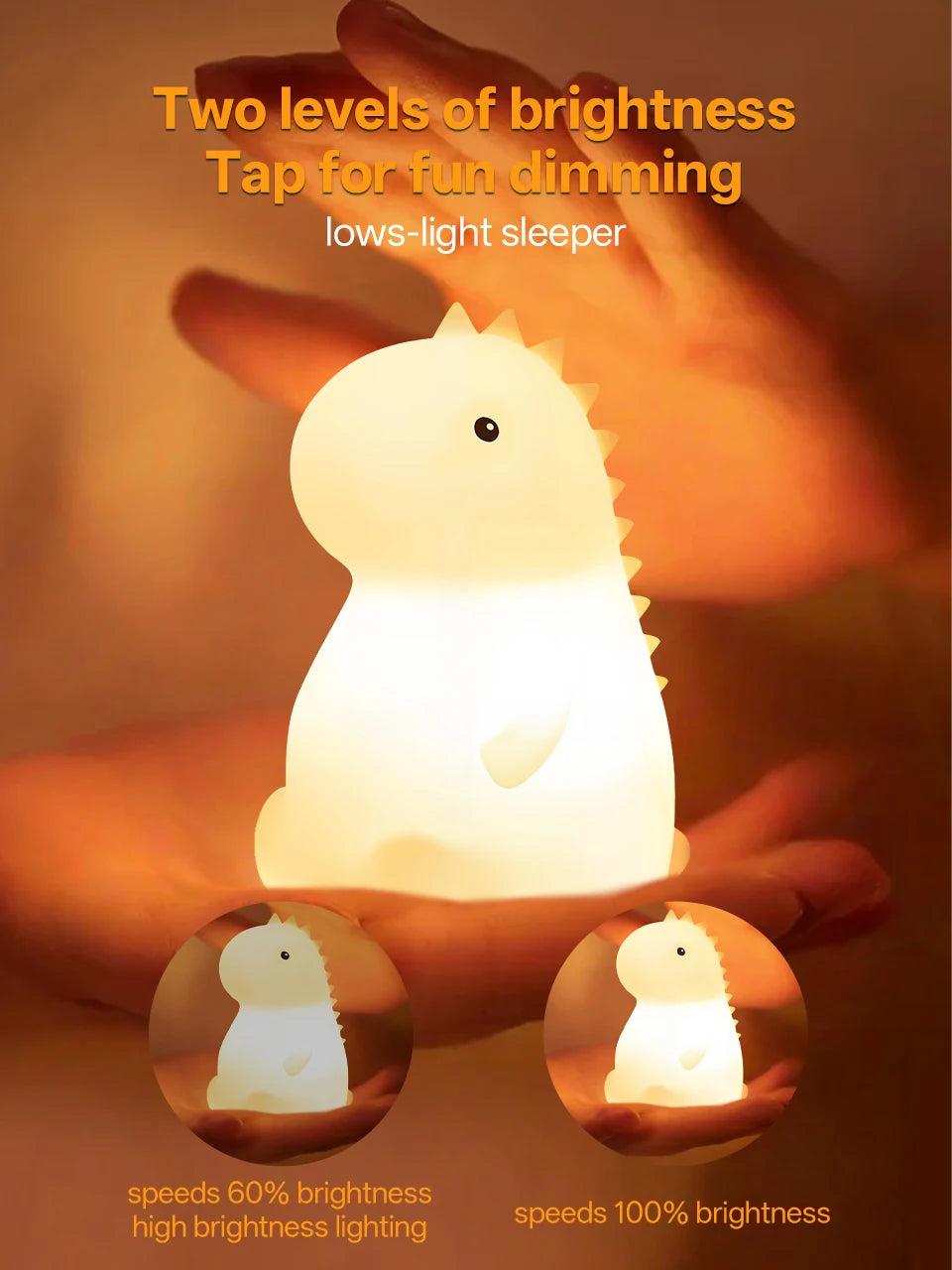 CowLost | product_id-pear-usb-rechargeable-7-color-dimmable-touch-silicone-pat-duck-night-light |20