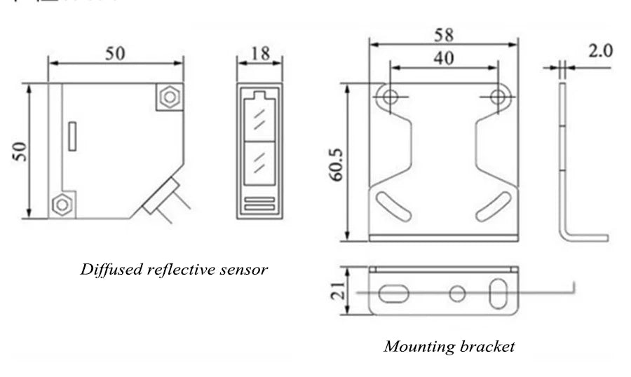 CowLost | light-switches-product_id-30cm-diffusive-photoelectric-proximity-sensor-for-light-alarm-garage-system |7