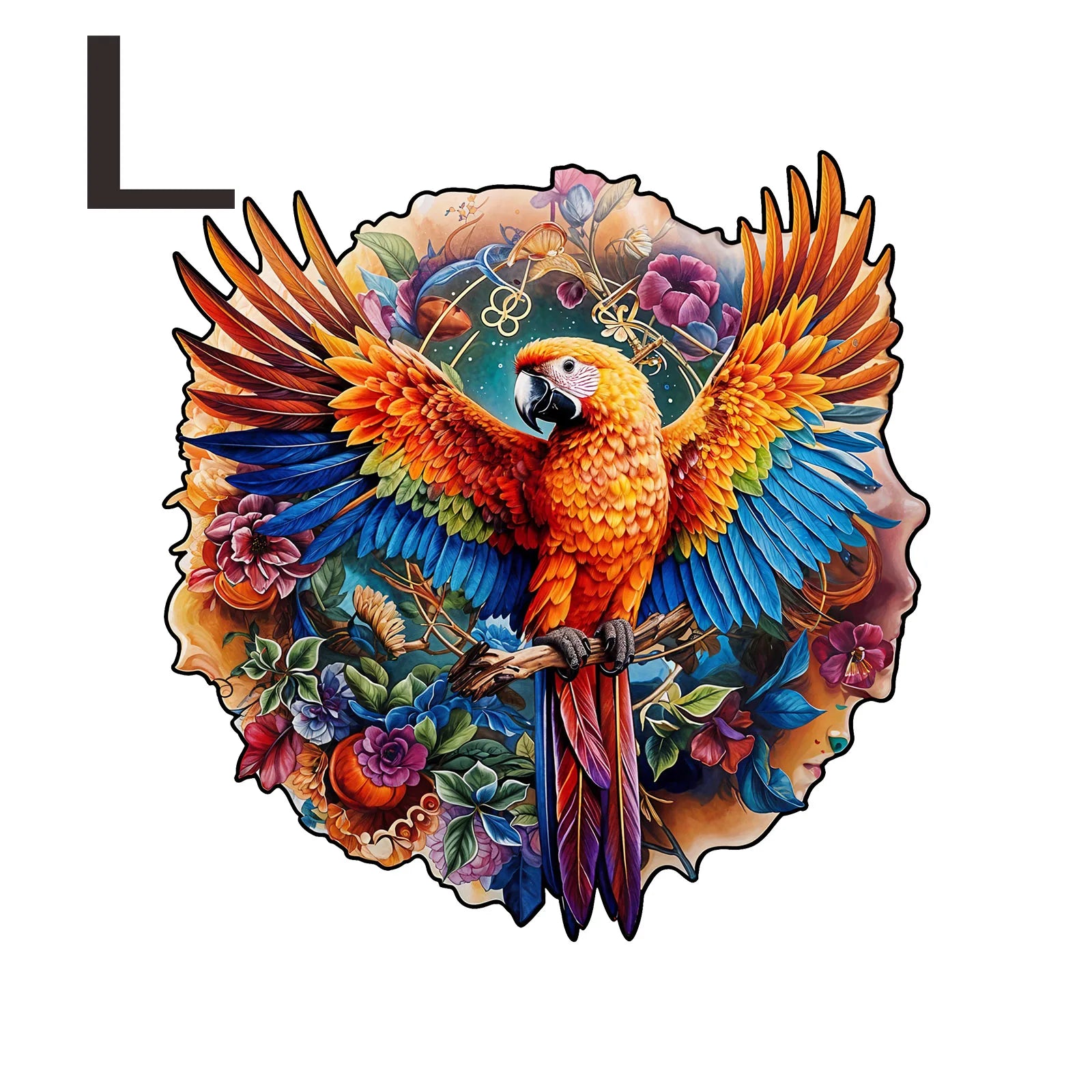 CowLost | product_id-wooden-3d-parrot-puzzle-gift |9