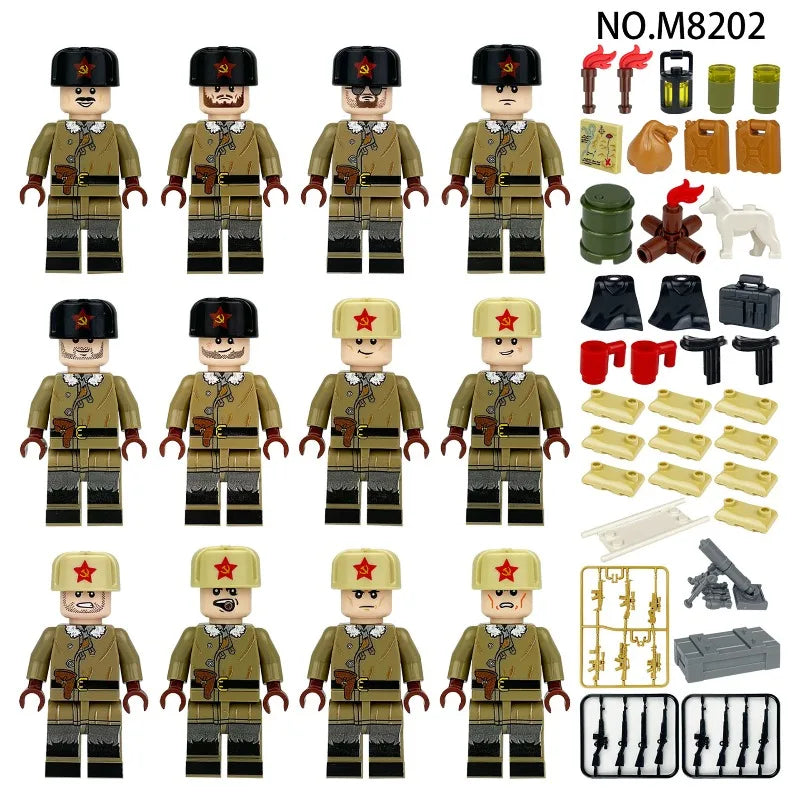 CowLost | product_id-m8223-soviet-officer-figurine-building-block-toy-with-pistol-accessories-birthday-gift |2